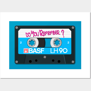 Vintage Audio Tape - BASF - Do You Remember? Posters and Art